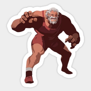 Reinhardt Wrestling Sticker